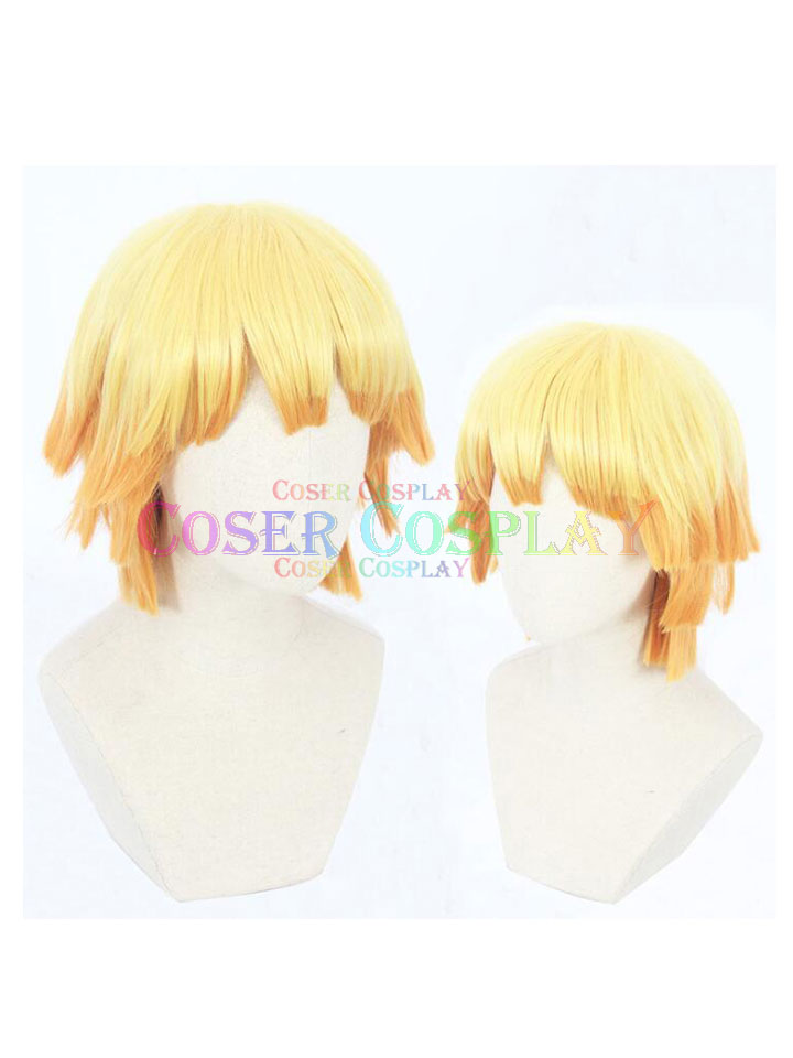 Agatsuma Zenitsu Demon Slayer Cosplay Wig 0410